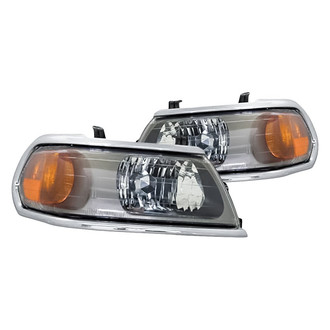 Replacement - Driver and Passenger Side Headlight Set (Standard Line)