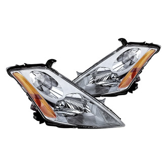 Replacement - Driver and Passenger Side Headlight Set (Standard Line)