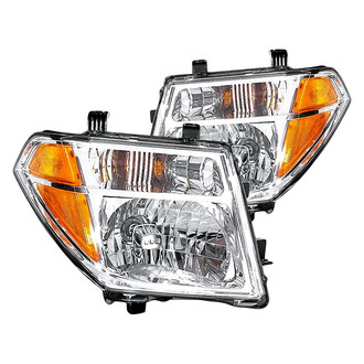 Replacement - Driver and Passenger Side Headlight Set (CAPA Certified)