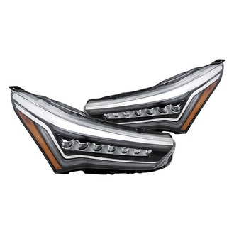 Replacement - Driver and Passenger Side Headlight Set (CAPA Certified)