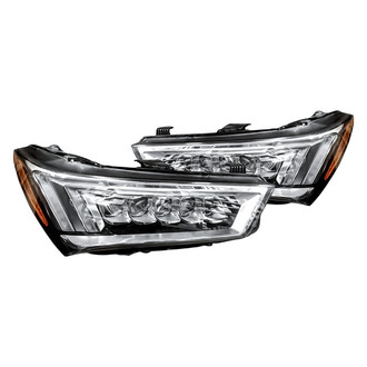 Replacement - Driver and Passenger Side Headlight Set (CAPA Certified)