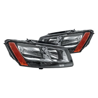 Replacement - Driver and Passenger Side Headlight Set (CAPA Certified)