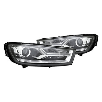 Replacement - Driver and Passenger Side Headlight Set (CAPA Certified)