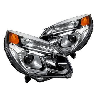 Replacement - Driver and Passenger Side Headlight Set (CAPA Certified)