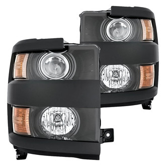 Replacement - Driver and Passenger Side Headlight Set (CAPA Certified)