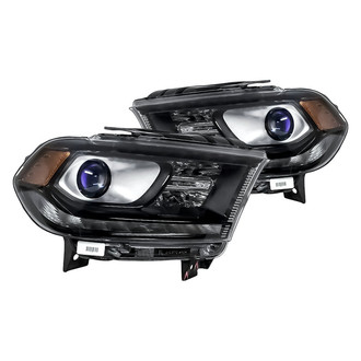 Replacement - Driver and Passenger Side Headlight Set (CAPA Certified)