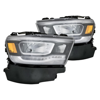 Replacement - Driver and Passenger Side Headlight Set (Standard Line)