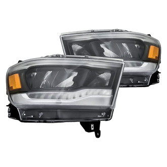 Replacement - Driver and Passenger Side Headlight Set (Standard Line)