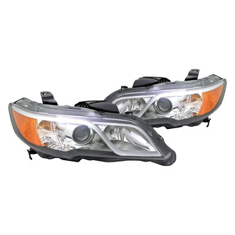 Replacement - Driver and Passenger Side Headlight Set (Standard Line)
