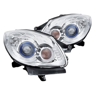 Replacement - Driver and Passenger Side Headlight Set (Standard Line)