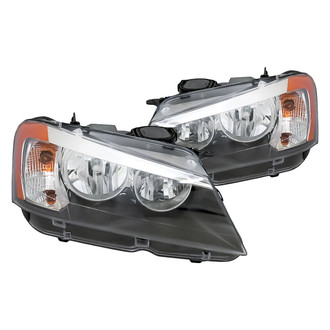 Replacement - Driver and Passenger Side Headlight Set (Standard Line)