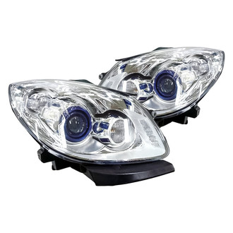 Replacement - Driver and Passenger Side Headlight Set (CAPA Certified)
