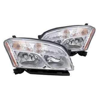 Replacement - Driver and Passenger Side Headlight Set (CAPA Certified)