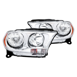 Replacement - Driver and Passenger Side Headlight Set (Standard Line)