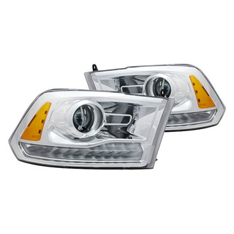 Replacement - Driver and Passenger Side Headlight Set (CAPA Certified)