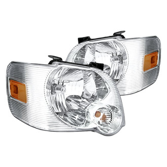 Replacement - Driver and Passenger Side Headlight Set (CAPA Certified)