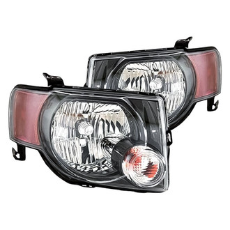 Replacement - Driver and Passenger Side Headlight Set (CAPA Certified)