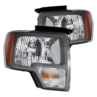 Replacement - Driver and Passenger Side Headlight Set (CAPA Certified)