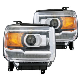Replacement - Driver and Passenger Side Headlight Set (CAPA Certified)