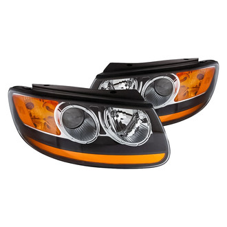 Replacement - Driver and Passenger Side Headlight Set (CAPA Certified)