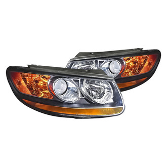 Replacement - Driver and Passenger Side Headlight Set (CAPA Certified)