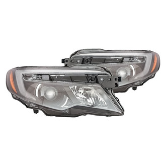 Replacement - Driver and Passenger Side Headlight Set (CAPA Certified)