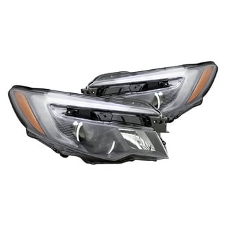 Replacement - Driver and Passenger Side Headlight Set (Standard Line)