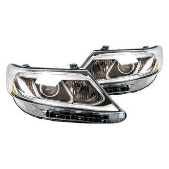 Replacement - Driver and Passenger Side Headlight Set (Standard Line)
