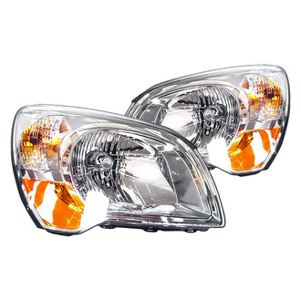 Replacement - Driver and Passenger Side Headlight Set (CAPA Certified)