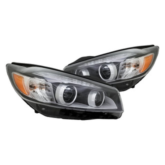 Replacement - Driver and Passenger Side Headlight Set (Standard Line)