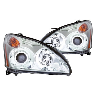 Replacement - Driver and Passenger Side Headlight Set (Standard Line)