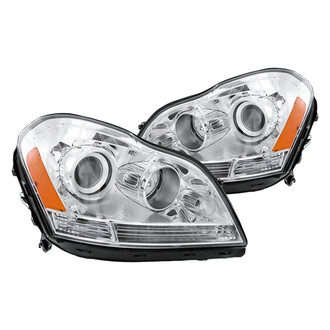 Replacement - Driver and Passenger Side Headlight Set (CAPA Certified)