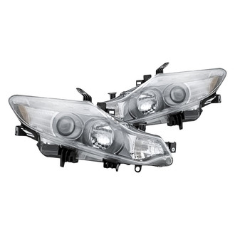 Replacement - Driver and Passenger Side Headlight Set (CAPA Certified)