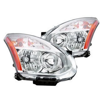 Replacement - Driver and Passenger Side Headlight Set (CAPA Certified)