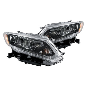 Replacement - Driver and Passenger Side Headlight Set (CAPA Certified)