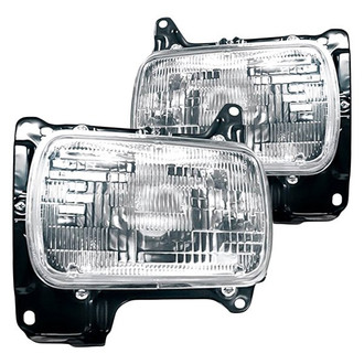 Replacement - Driver and Passenger Side Headlight Set (Standard Line)
