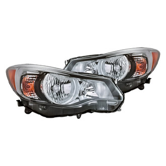 Replacement - Driver and Passenger Side Headlight Set (CAPA Certified)