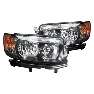 Replacement - Driver and Passenger Side Headlight Set (CAPA Certified)