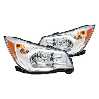 Replacement - Driver and Passenger Side Headlight Set (CAPA Certified)
