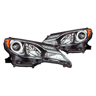 Replacement - Driver and Passenger Side Headlight Set (CAPA Certified)