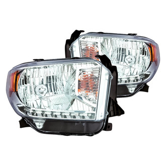 Replacement - Driver and Passenger Side Headlight Set (CAPA Certified)