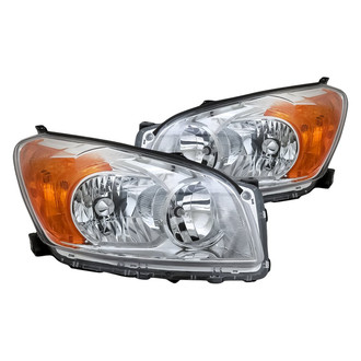 Replacement - Driver and Passenger Side Headlight Set (Standard Line)