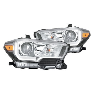 Replacement - Driver and Passenger Side Headlight Set (Standard Line)