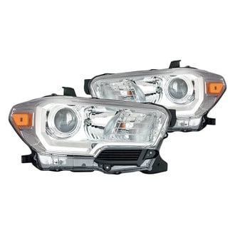 Replacement - Driver and Passenger Side Headlight Set (Standard Line)