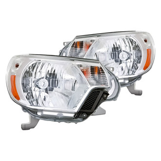 Replacement - Driver and Passenger Side Headlight Set (Standard Line)