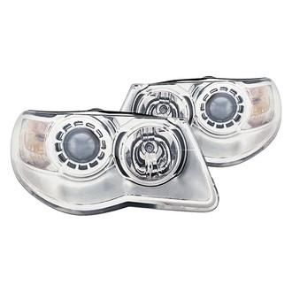 Replacement - Driver and Passenger Side Headlight Set (Standard Line)