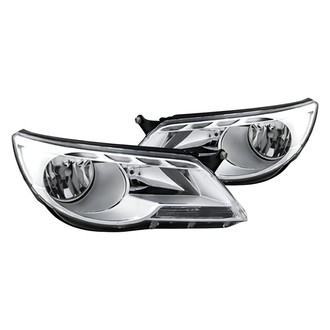 Replacement - Driver and Passenger Side Headlight Set (Standard Line)
