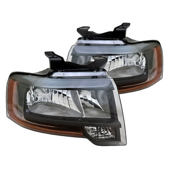 Replacement - Driver and Passenger Side Headlight Set (Standard Line)