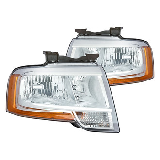 Replacement - Driver and Passenger Side Headlight Set (Standard Line)
