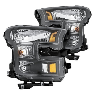 Replacement - Driver and Passenger Side Headlight Set (CAPA Certified)